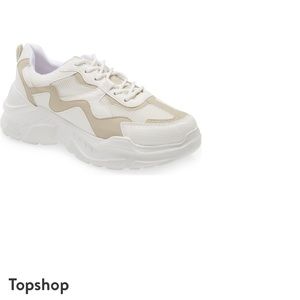 Brand new topshop sneakers 7.5 lightweight